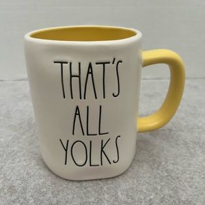 Rae Dunn That’s All Yolks White Mug